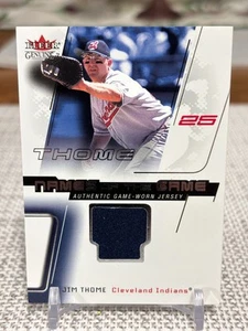 2002 Fleer Genuine Rafael Palmeiro (Names of the Game ) Game Worn Jersey Rangers - Picture 1 of 2