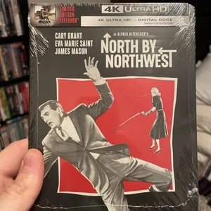 North By Northwest Steelbook (4K UHD + Dgital) Brand New - Picture 1 of 1