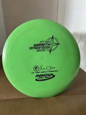 Innova Star Wraith 175g Distance Driver Green 12 Time World Champion Ken Climo - Image 1 of 4