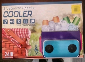 NEW Bluetooth Speaker Cooler Waterproof Dry Bag 24 Can Capacity - Picture 1 of 5