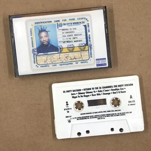OL DIRTY BASTARD Cassette Tape 90s Rap RETURN TO THE 36 CHAMBERS CLUB EDITION WU - Picture 1 of 6
