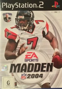 Madden NLF 2004 EA Sports Playstation 2 2004 Michael Vick Classic PS2 Free Post - Picture 1 of 8