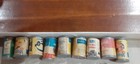 Vintage Miniature Dollhouse Cans Of Food and Fruit