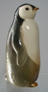 Pinguin VTG(80's) LFZ/Lomonosov Porcelain  Figurine, USSR ,Rare ,by Veselov - Picture 1 of 10