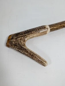 Hand Crafted - Antler Top - Walking Stick - Picture 1 of 2