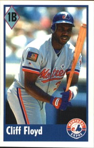 1995 Panini Stickers Montreal Expos Baseball Card #101 Cliff Floyd