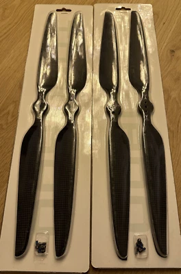 Yuneec H920 4 Stück 440 Carbon Propeller / Rotorblatt 2xA+2xB - Bild 1 von 2