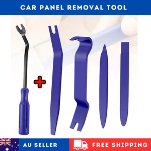 5PCS Set Car Trim Removal Tool Auto Hand Tools Pry Bar Dash Panel Door Interior - Picture 1 of 6