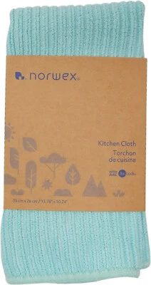 Norwex Channel Textured Kitchen Cloth - Sea Mist (35cm x 26cm / 13.78″ × 10.24")
