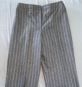 Carlisle  Lined  Wool Flannel Trouser Pants Women's Size 8 EUC! - Picture 1 of 10