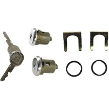 Pair Door Lock Cylinders Set of 2 Front for Chevy Olds Blazer Suburban SaVana
