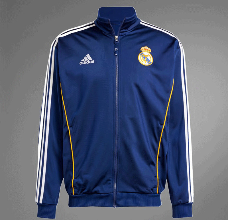 Size S Real Madrid International Club Soccer Fan Jackets for