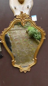 Wunderschöner Alter Wandspiegel Barockstil Blattgold - Bild 1 von 12