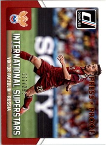 2015 Donruss International Superstars Press Proof Bronze #87 Viktor Fayzulin/299