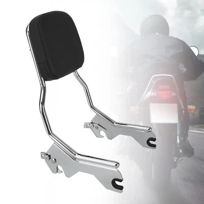 Passenger Sissy Bar Backrest for FXBB Softail Slim FLSL Deluxe FLDE T - Image 1 of 4