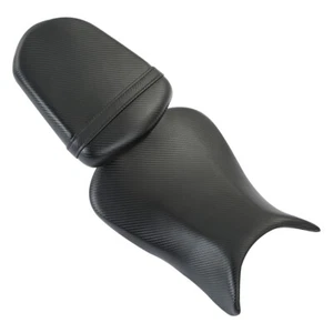 Driver Rider & Passenger Seat Fit For Suzuki GSXR 600 GSXR 750 2006-2007 Black - Picture 1 of 6