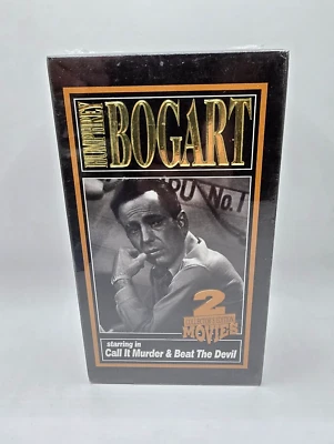 Call it Murder & Beat the Devil starring Humphrey Bogart [VHS] NEW Collector's E - Image 1 of 3