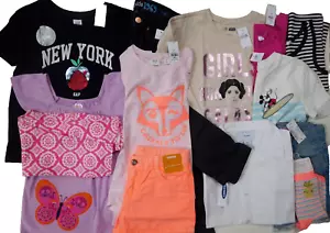 Girls 6 6/7 Sets Gap Gymboree Old Navy Shorts Tops Jean 14 PC Lot Clothes NWT - Picture 1 of 8