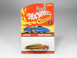 HOT WHEELS - Classics Series 1 - 20 - Purple Passion - Gold - MOC - Imagen 1 de 5