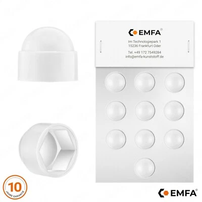 Cappucci protezione per viti copertura coperchi coprivite tappi cupola plastica - Immagine 1 di 2