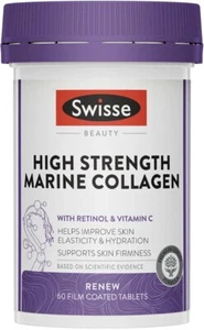 Swisse Beauty Marine Collagen High Strength 60 Tabs - Picture 1 of 1