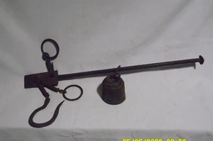 C2/ ALTE RÖMISCHE WAAGE GEWICHT KRAFT 26 KG GEWICHT 1,3 KG LÄNGE 44,5 CM - Bild 1 von 6