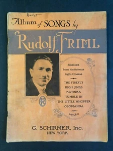 Album of Songs By Rudolf Friml 1935 - Picture 1 of 2
