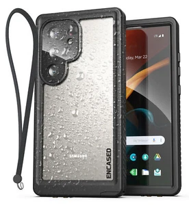 For Samsung Galaxy S24 Ultra Waterproof Case w/ Screen Protector Built-in - Zdjęcie 1 z 4