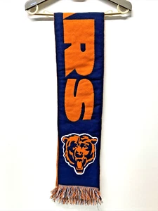 NFL Chicago Bears Bufanda Reversible, Tejido-Invierno Cuello OSOS Deletreado - Imagen 1 de 13