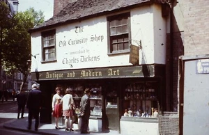 35mm Colour Slides - The Old Curiosity Shop London - Taken 1974 - Foto 1 di 1