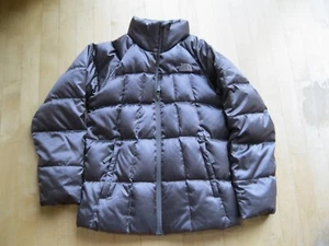 The North Face 550 Down Fill Full Zip Puffer Jacket Satin Purple Girl Large - Picture 1 of 10