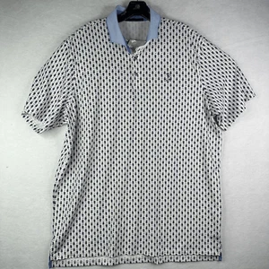 Greyson Herren Größe XL weiß Insect Bug All Over Print kurzärmeliges Golfshirt - Bild 1 von 12