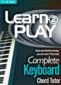 Learn2PLAY - Complete Keyboard Chord Tutor - PC CD-ROM Software - Brand New - Picture 1 of 2