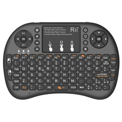 Mini i8+ Wireless-Tastatur Mit Touchpad Und Hintergrundbeleuchtung für Smart ... - Bild 1 von 4