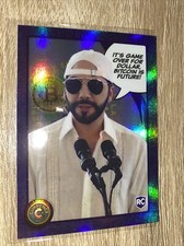 2023 Cardsmiths Currency Series 2 #52 SP Nayib Bukele Holo Foil Rare