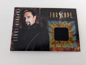 Farscape Season 2 Costume Card CC8 Captain Crais Black - Picture 1 of 2