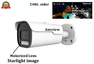 8MP IP Motorized 2.7-13.5mm Security Camera H.265+ starlight color - Picture 1 of 3