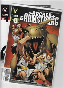ARCHER & ARMSTRONG #0 #1 Variant ~ Clayton Henry / Fred van Lente @2012 - Picture 1 of 3