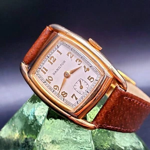 Vintage Hamilton "Dodson" Circa 1938 Manual Wind 17J Retro Men's Watch !! - Picture 1 of 2