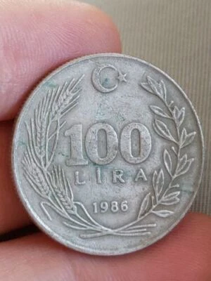 TURKEY - 100 Lira 1986 Nickel brass • 11.05 g • ⌀ 29.65 mm Kayihan coins T68 - Image 1 of 2