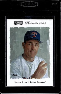2003 Playoff Portraits Nolan Ryan #56 - Texas Rangers HOF - Picture 1 of 2