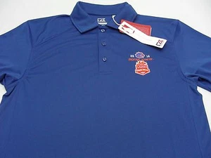 BOISE STATE BRONCOS - CUTTER & BUCK - POLYESTER DRY TEC - MED SIZE POLO SHIRT! - Picture 1 of 9