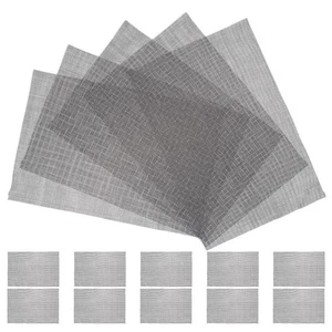  15pcs Bonsai Mesh: 20x30cm Plant Pot Bottom Hole Mesh Pad Rectangular Filtering - Picture 1 of 18