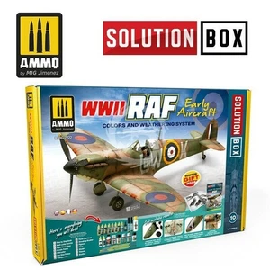 WWII RAF Early Aircraft Paint Set - Solution Box A.MIG 7722 - Bild 1 von 6