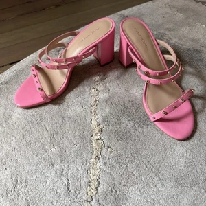 Stuart Weitzman Sandal Heels Pink Size 8.5 Perfect Condition - Picture 1 of 5