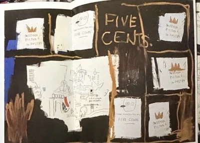 Jean-Michel Basquiat Five Cents Foto 1 de 4