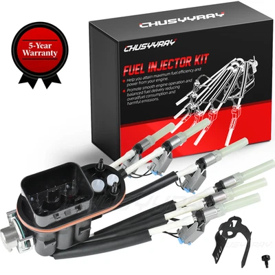 Inyectores de combustible Spider para Chevy Silverado 1500 1999-2013 GMC Sierra Isuzu 4,3 L Foto 1 de 4