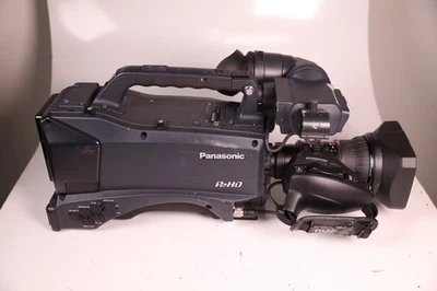 Panasonic AG-HPX300P  P2 HD Camcorder + Fujinon 17X4.5BRM4-K14 1.6/4.5-77m Lens - Image 1 of 4