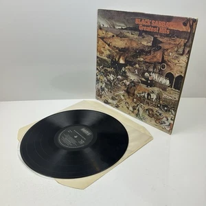 Black Sabbath Greatest Hits Vinyl LP EX/VG 1977 A1/B1 Album Record NEL6009 Comp - Picture 1 of 24