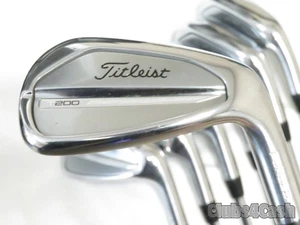 Titleist 2023 T200 Irons True Temper AMT Black R300 Regular Flex 5-P +48° - Picture 1 of 7